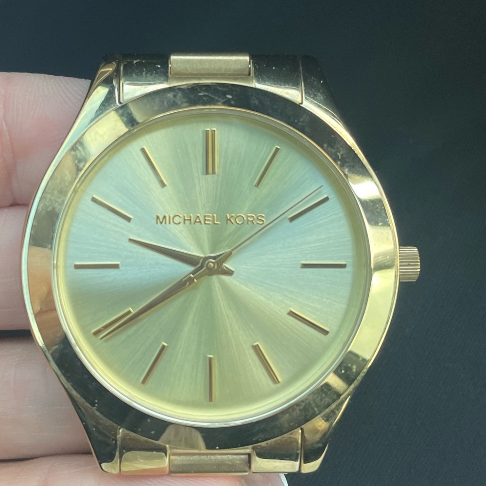 Michael Kors men  gold watch